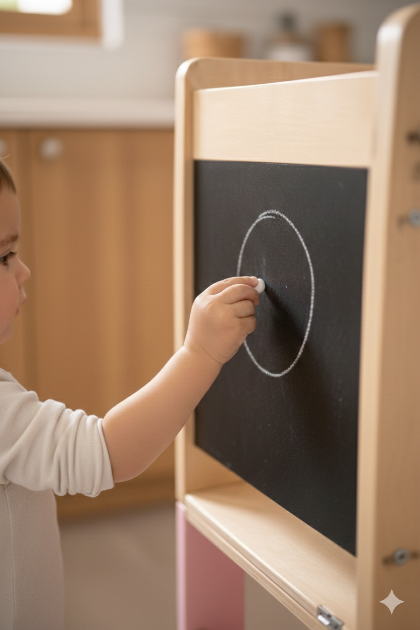 Нэг тавилга. Гурван хэрэглээ. (Montessori суралцах шат)