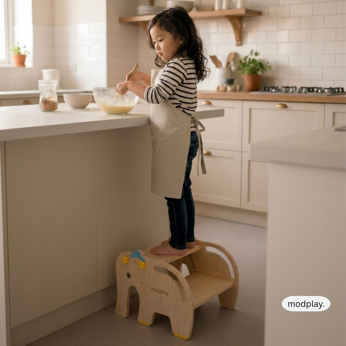 Хувирдаг Хүүхдийн Туслах Шат 2in1 (Montessori Helper Tower)