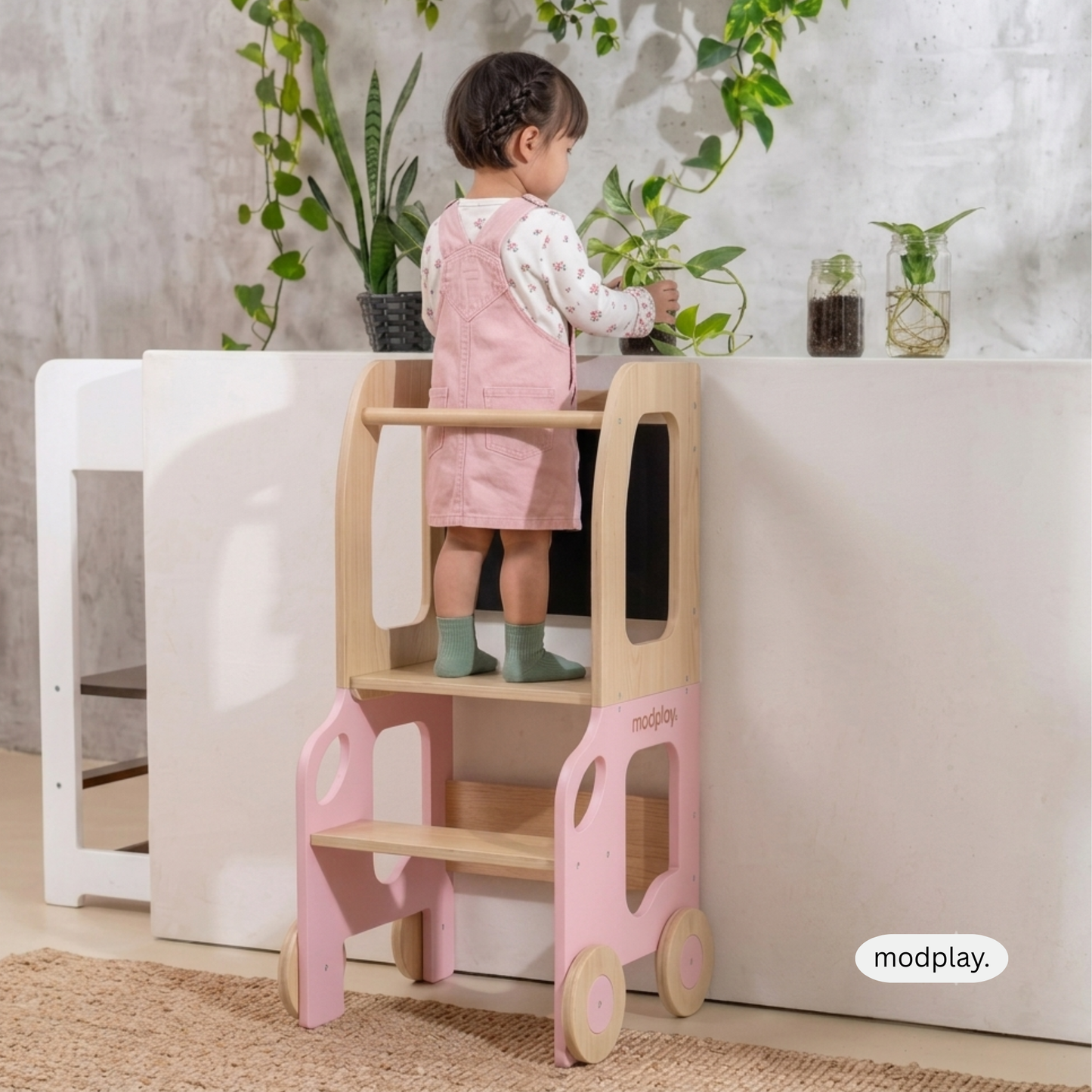 3 үйлдэлтэй Суралцах шат  Montessori Learning Tower