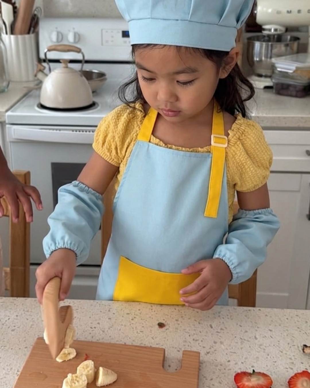 Хүүхдийн модон гал тогооны хэрэгслийн багц (Montessori kitchen tools)