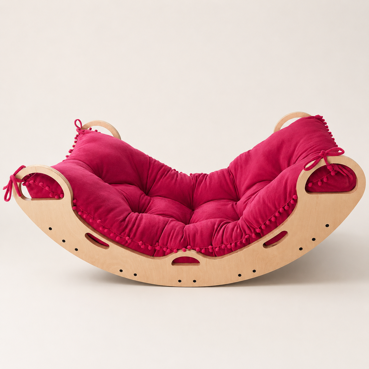 Олон Үйлдэлт Модон Савлуур  Montessori Rocker