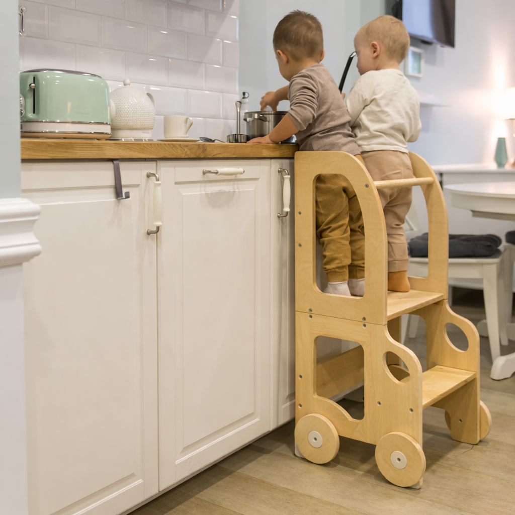 Нэг тавилга. Гурван хэрэглээ. (Montessori суралцах шат)