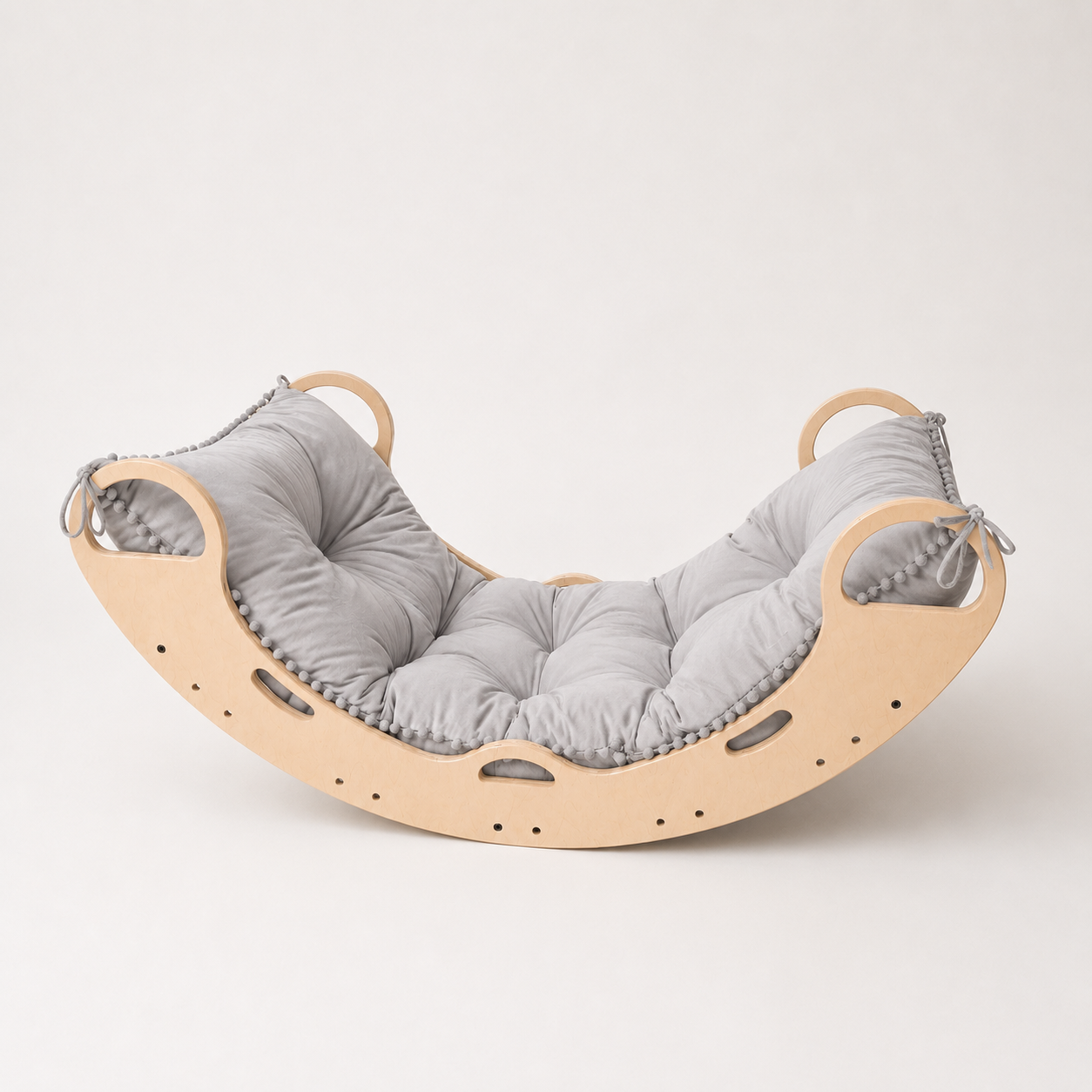 Олон Үйлдэлт Модон Савлуур  Montessori Rocker
