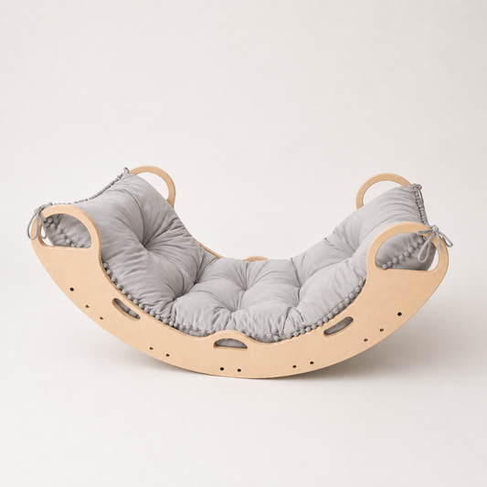 Олон Үйлдэлт Модон Савлуур  Montessori Rocker