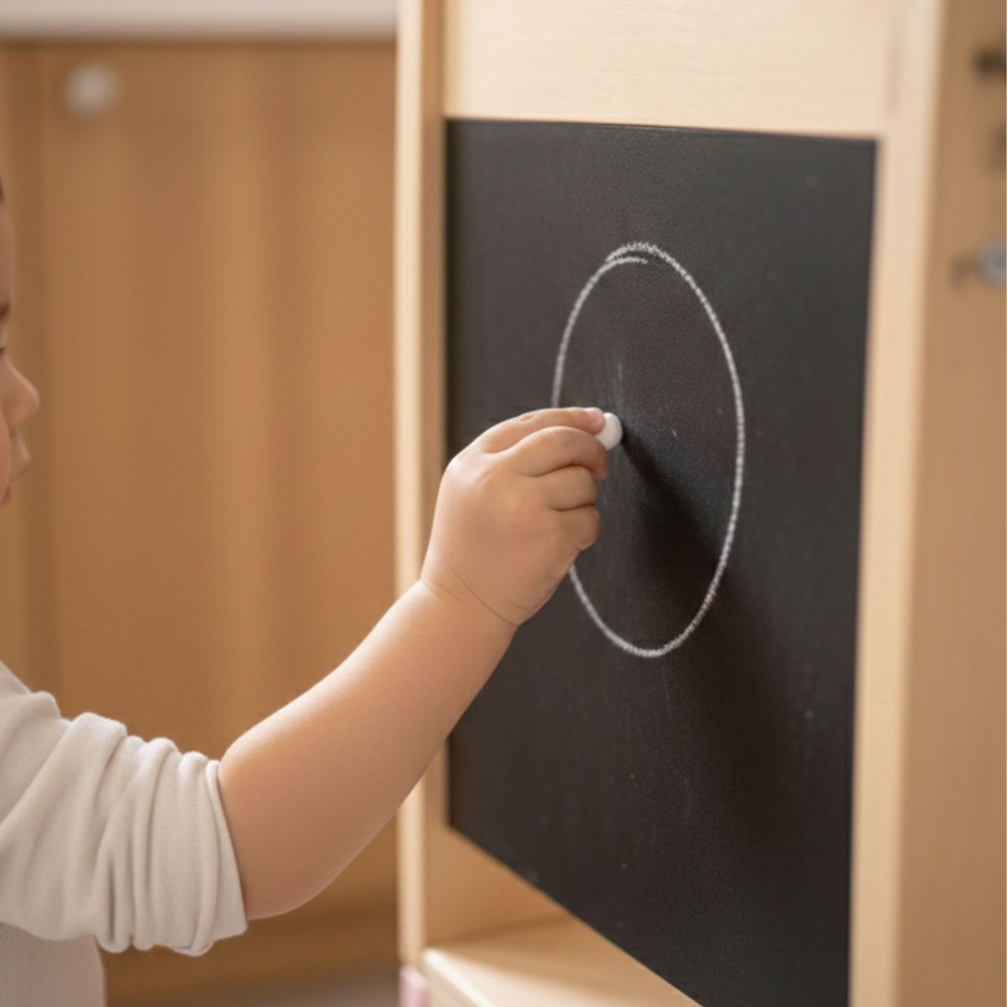 Нэг тавилга. Гурван хэрэглээ. Суралцах шат (Montessori learning tower)